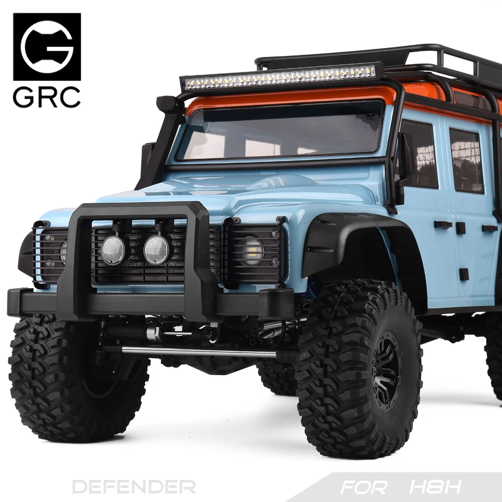 Stainless Steel Front Lampshade Protection Net Headlight Grille for H8H Defender - Image 5