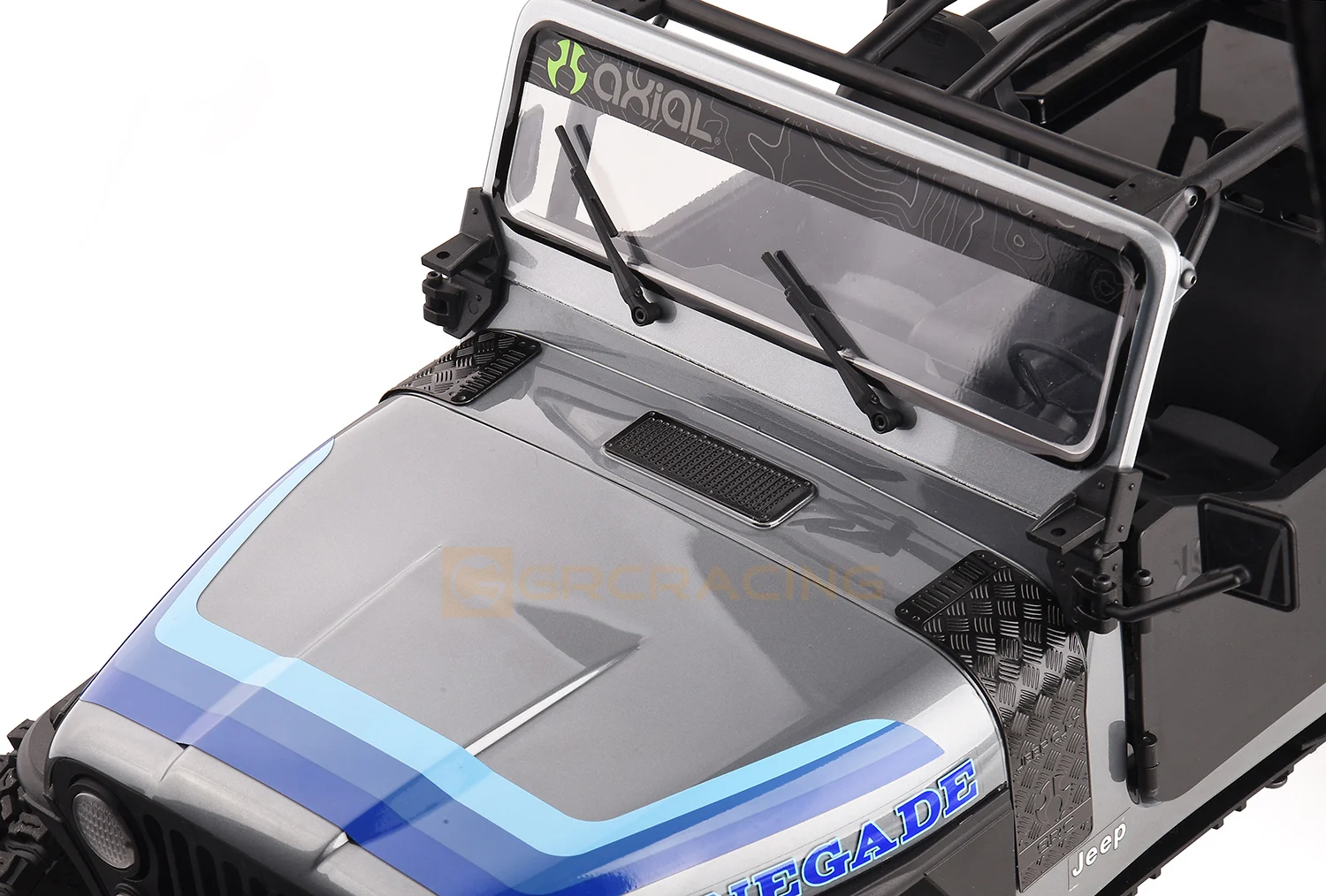 Hood Grille Stainless Steel Decorative Sheets for SCX10 III CJ-7 Upgrade Parts - Image 13