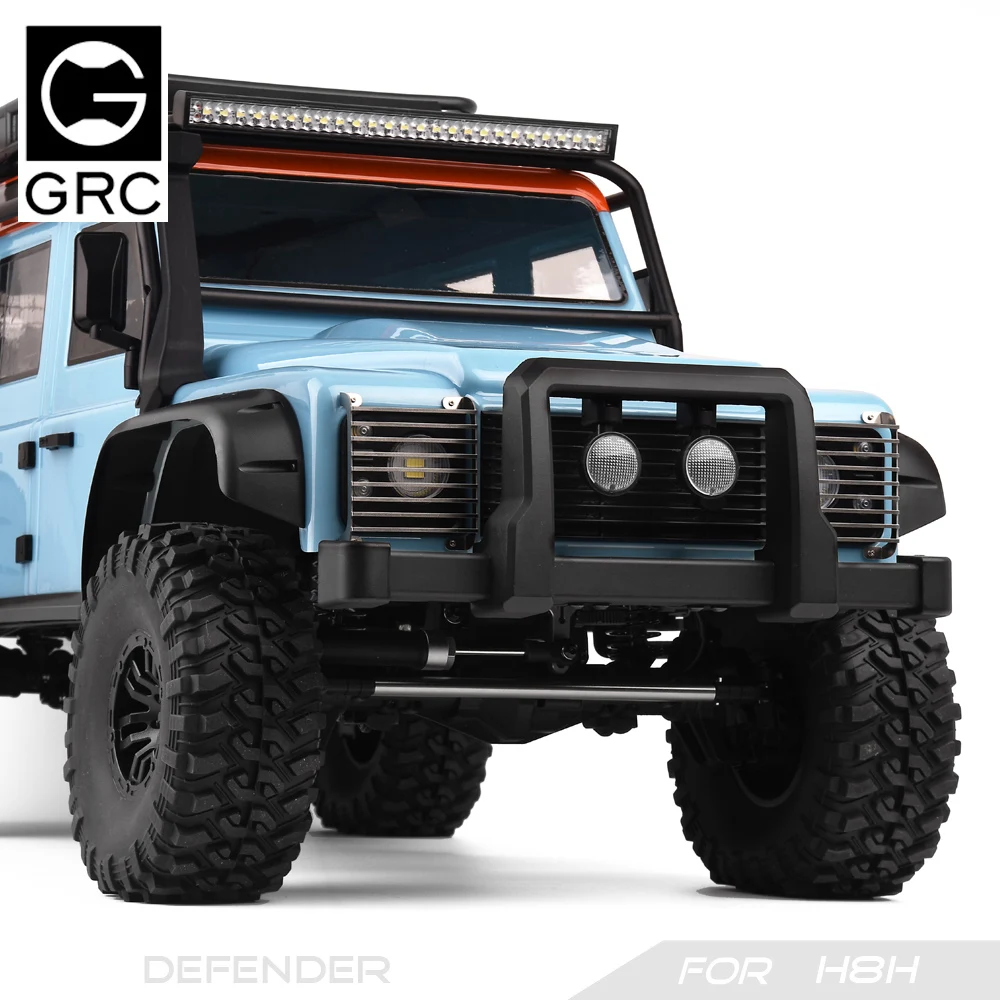 Stainless Steel Front Lampshade Protection Net Headlight Grille for H8H Defender - Image 4