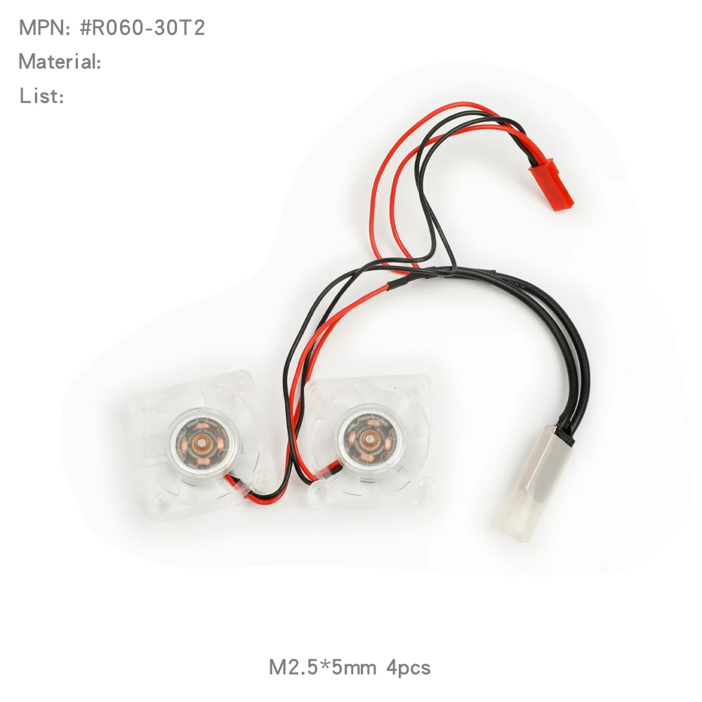 Front-mount ESC Fan Bracket Battery Plate for TRX4 313/324mm Chassis - Image 7