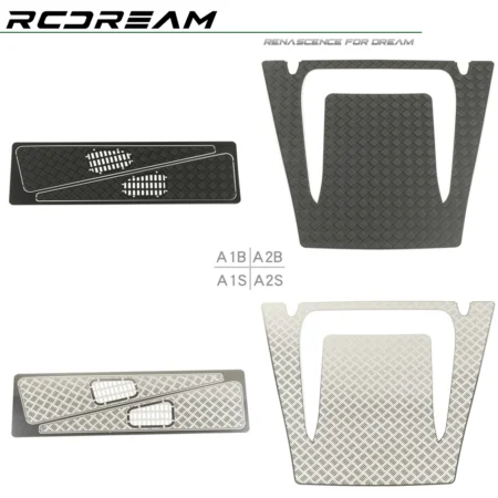 Stainless Steel Diamond Chequered Plates for RD110 RD90 RD130 Hood Upgrade