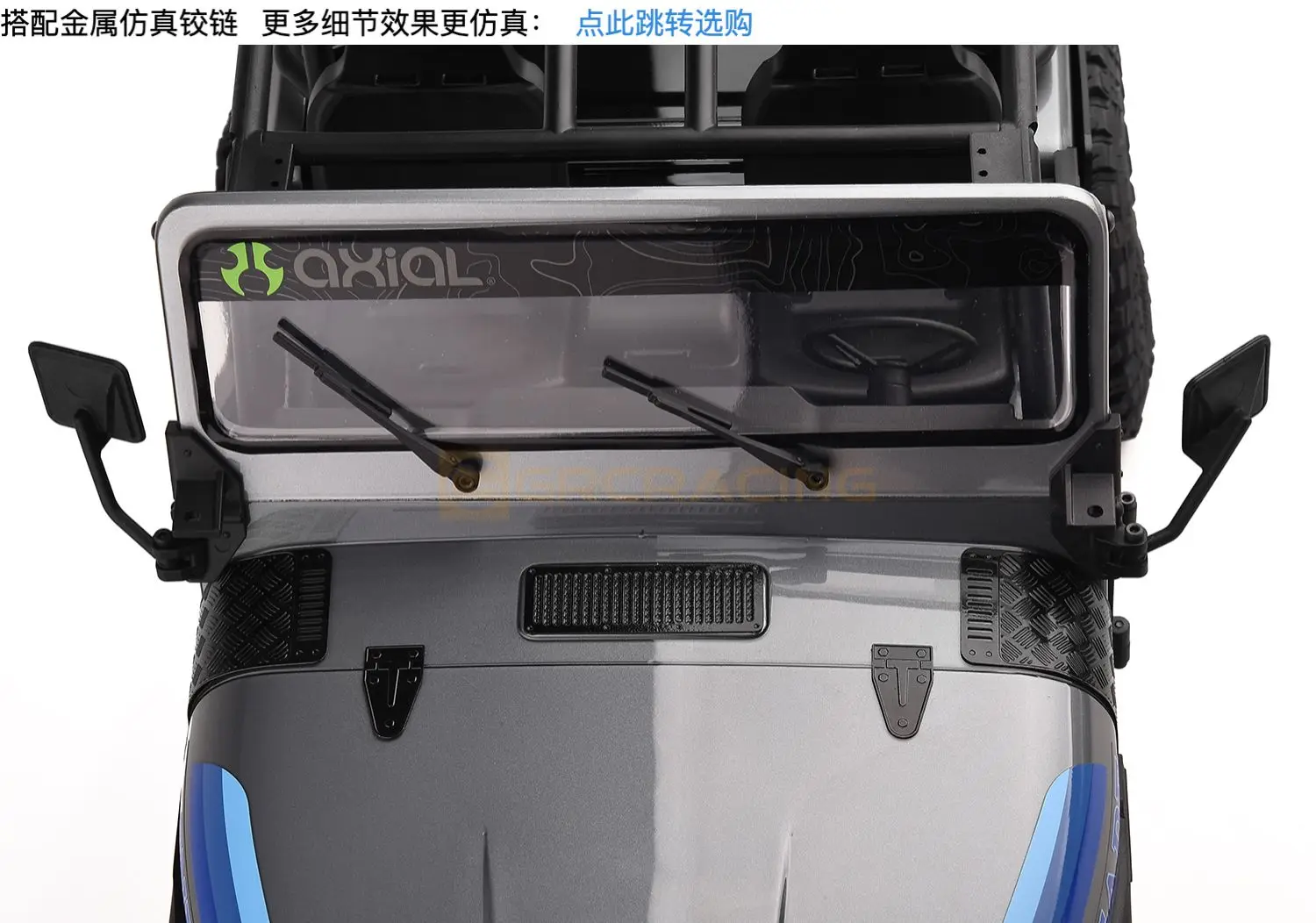 Hood Grille Stainless Steel Decorative Sheets for SCX10 III CJ-7 Upgrade Parts - Image 16