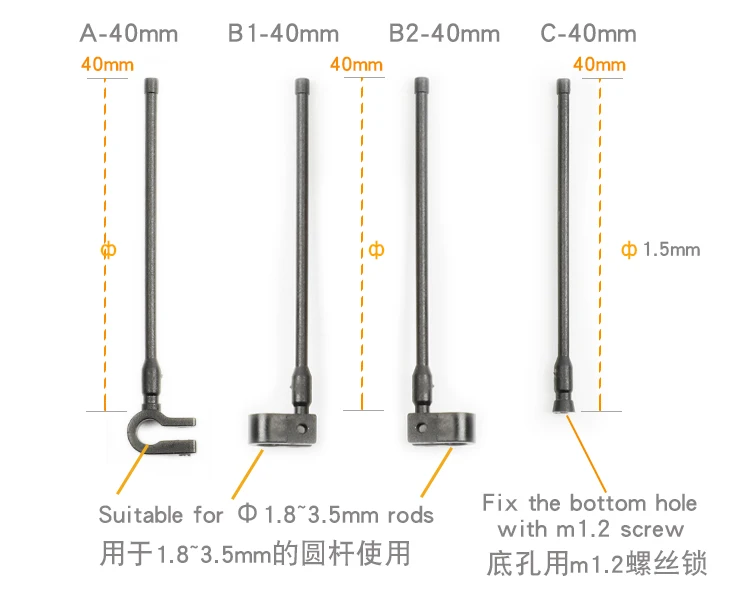 Simulated Antenna Aerial Decoration Signal Pole for RC Car Crawler TRX4m MN168 MN222 MN82 MN99s UD - Image 34