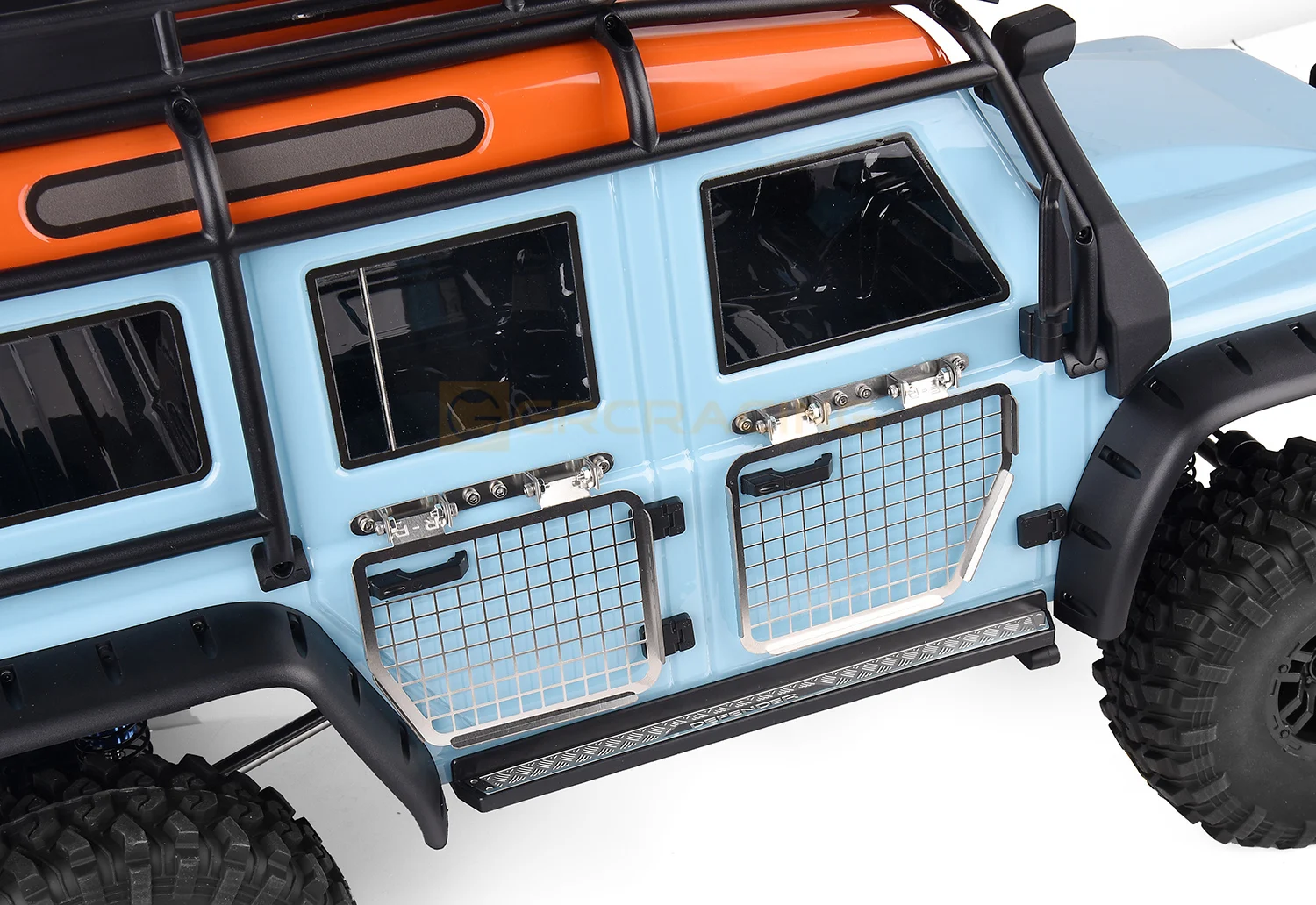 Stainless Steel Mesh Protection Window Net Rotatable for H8H Defender Body - Image 12