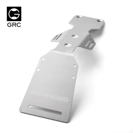 Chassis Front Guard Plate Protective Board Stainless Steel for Traxxas UDR