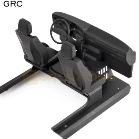 3D Printed Interior Dashboard Seat W/Cooling Fan for TRX4M K10 TRX4MT K10