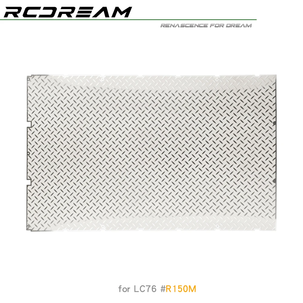 1/10 Chequered Plate Luggage Tray for RGT EX86190 Roof Rack Upgrade - Image 3