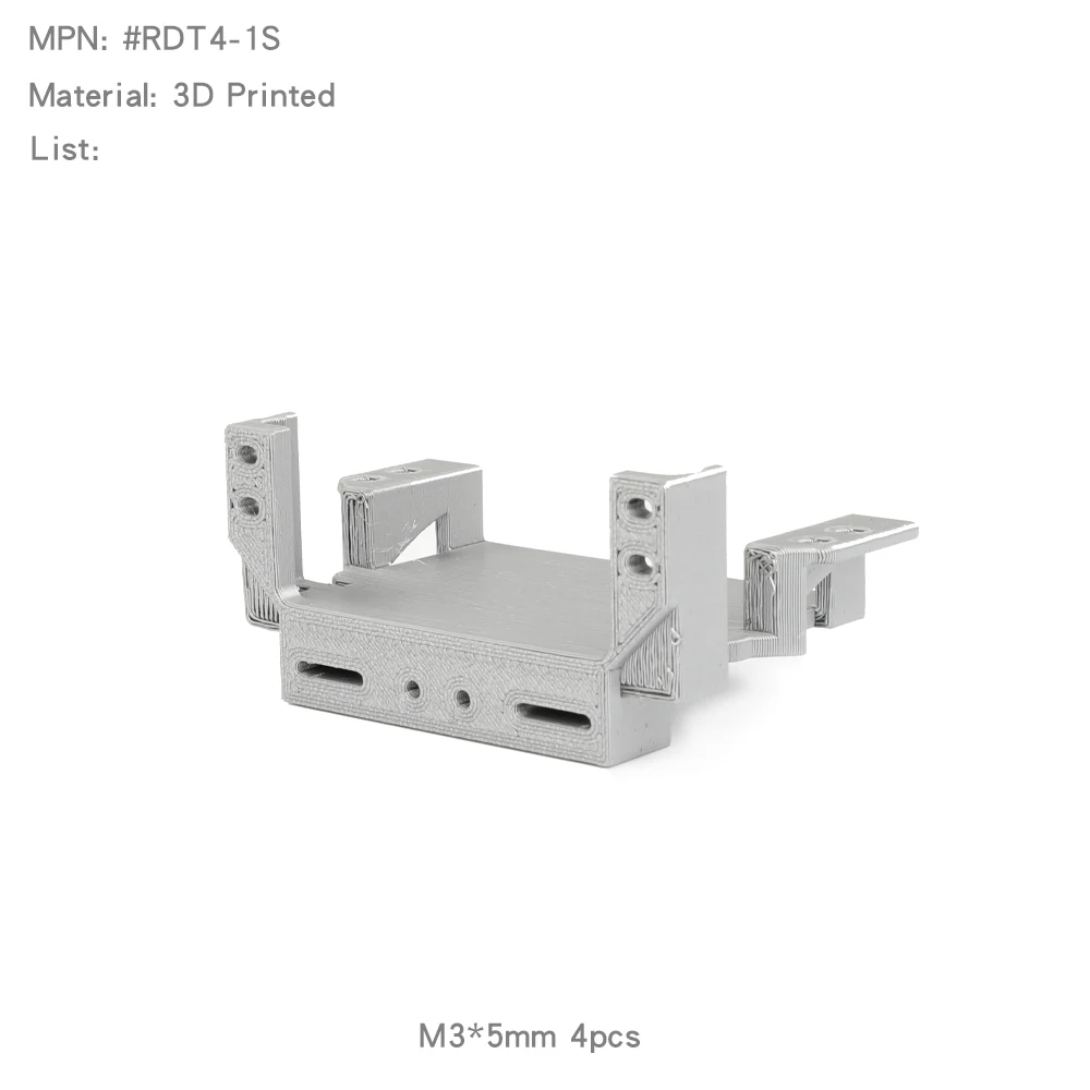 Front-mount ESC Fan Bracket Battery Plate for TRX4 313/324mm Chassis - Image 10