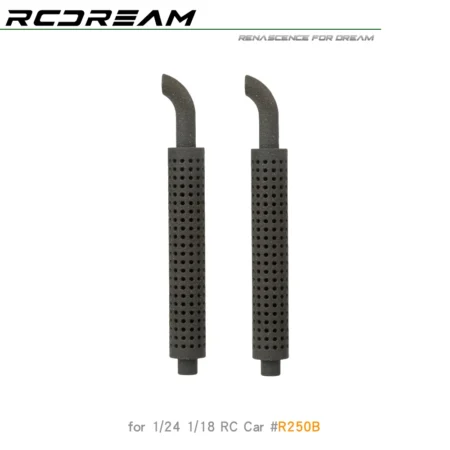 1/24 1/18 Stack Exhaust Pipes for FMS FCX24 SCX24 Truck RC Pickup Crawler