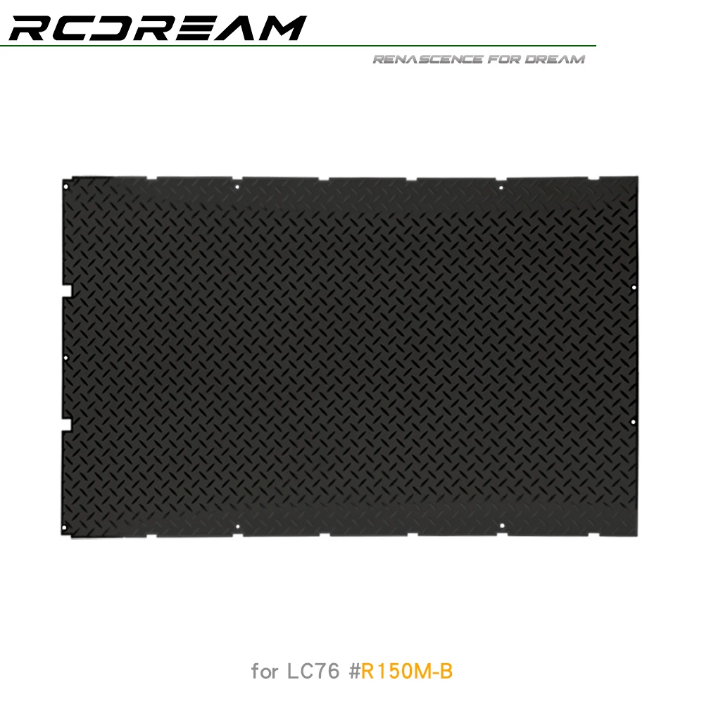 1/10 Chequered Plate Luggage Tray for RGT EX86190 Roof Rack Upgrade - Image 2