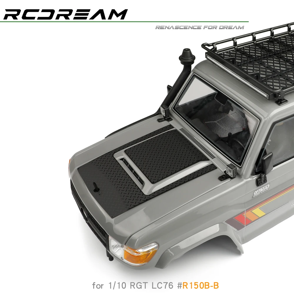 Stainless Steel Chequered Plate Skid Protective Sheet for RGT EX86190 LC76 - Image 4