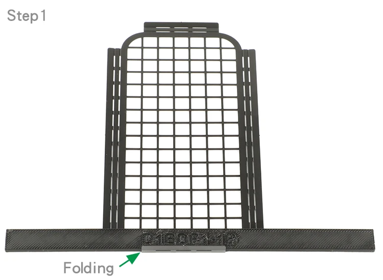 Mesh Protective Net for RD110 RD90 Pickup Tail Window Black - Image 7