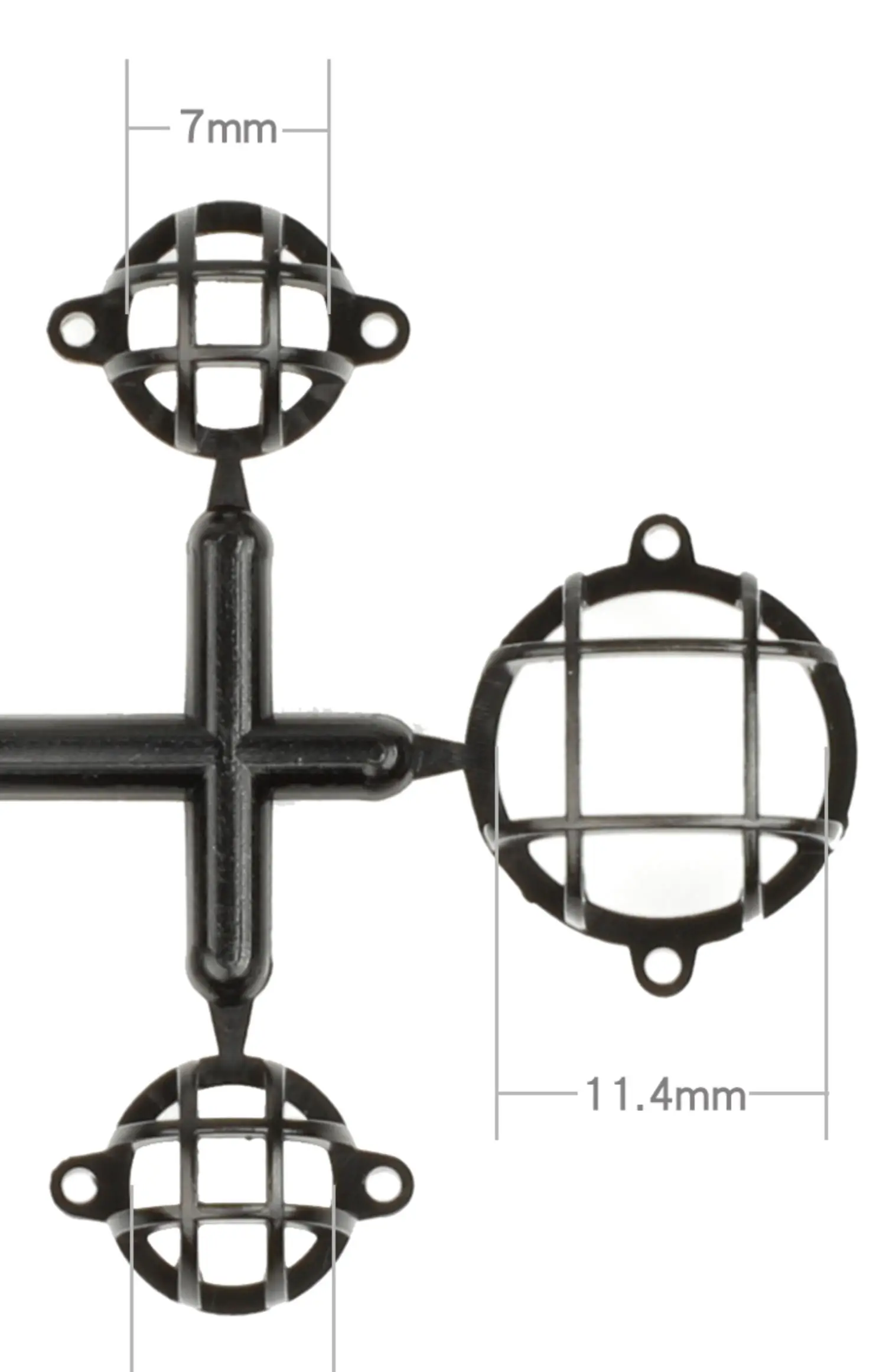 Tail Light Mesh Cover Protective Net for TRX4 D90 RD110 SCX10 MST Body Upgrade - Image 6