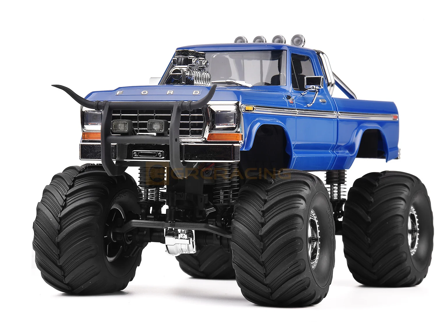 Front bumper square spotlight search lights for 1/18 1/24 RC crawler cars - Image 22