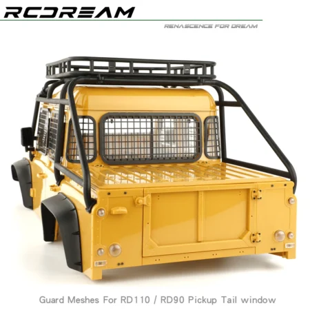 Mesh Protective Net for RD110 RD90 Pickup Tail Window Black