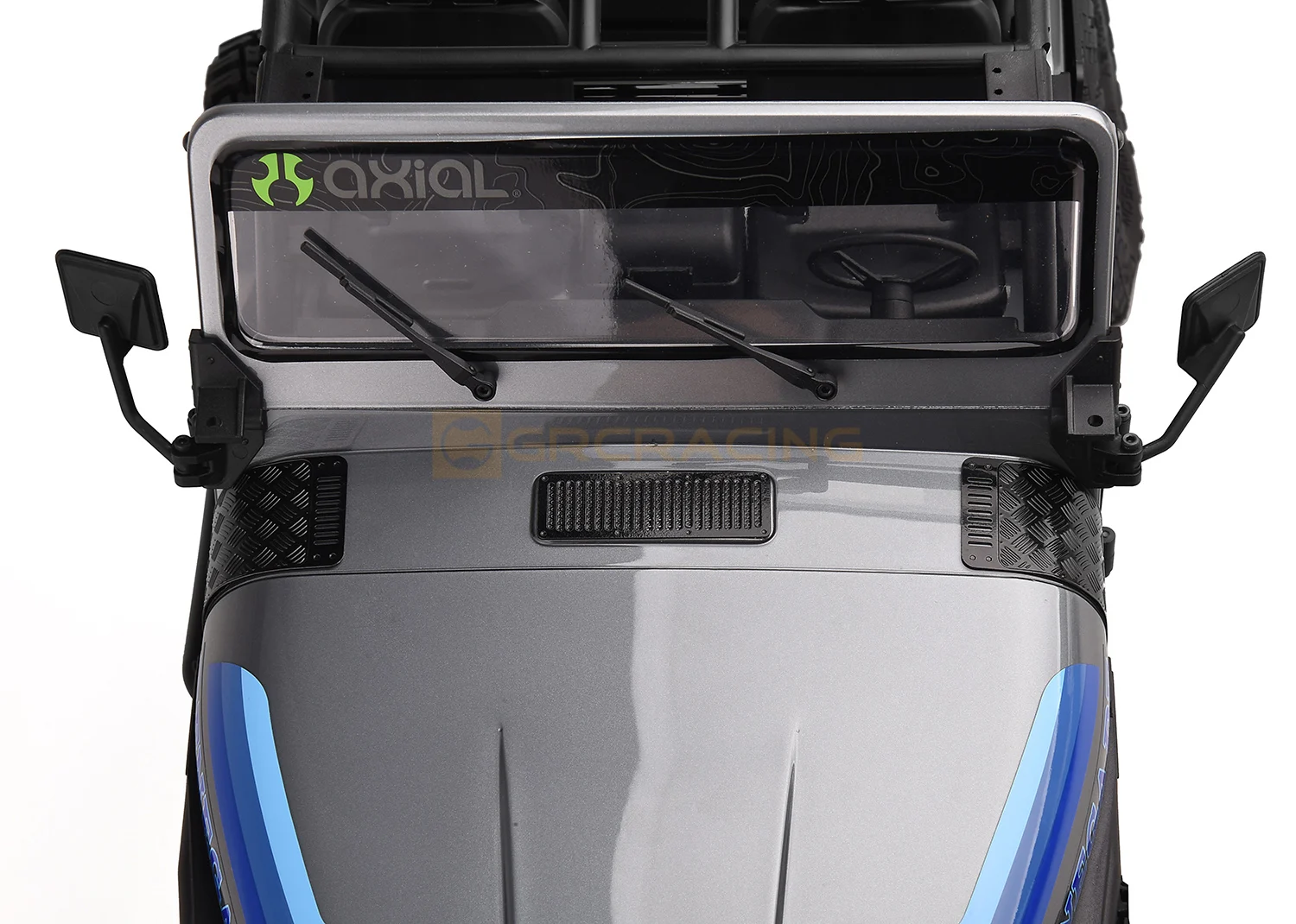 Hood Grille Stainless Steel Decorative Sheets for SCX10 III CJ-7 Upgrade Parts - Image 14