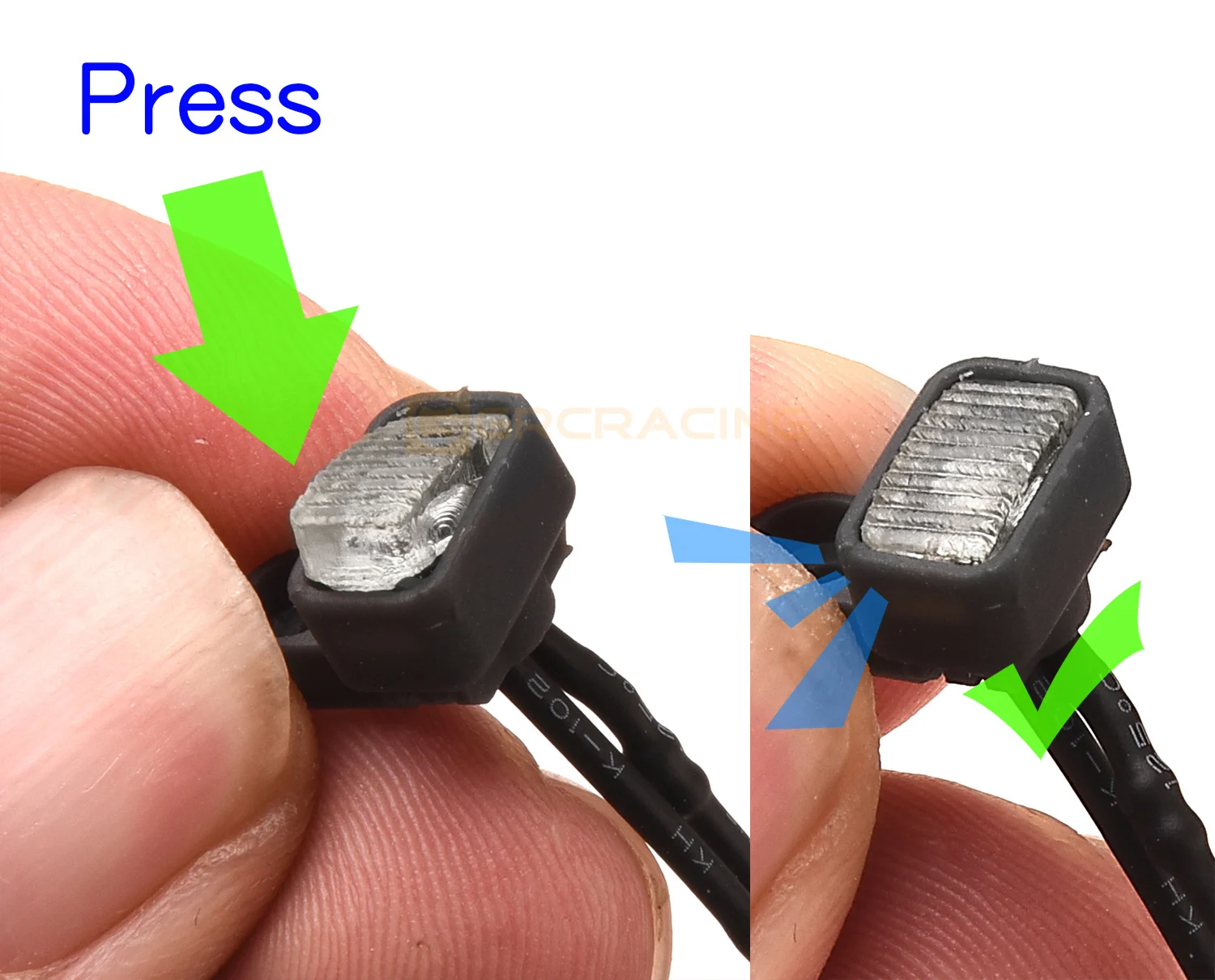 Front bumper square spotlight search lights for 1/18 1/24 RC crawler cars - Image 25