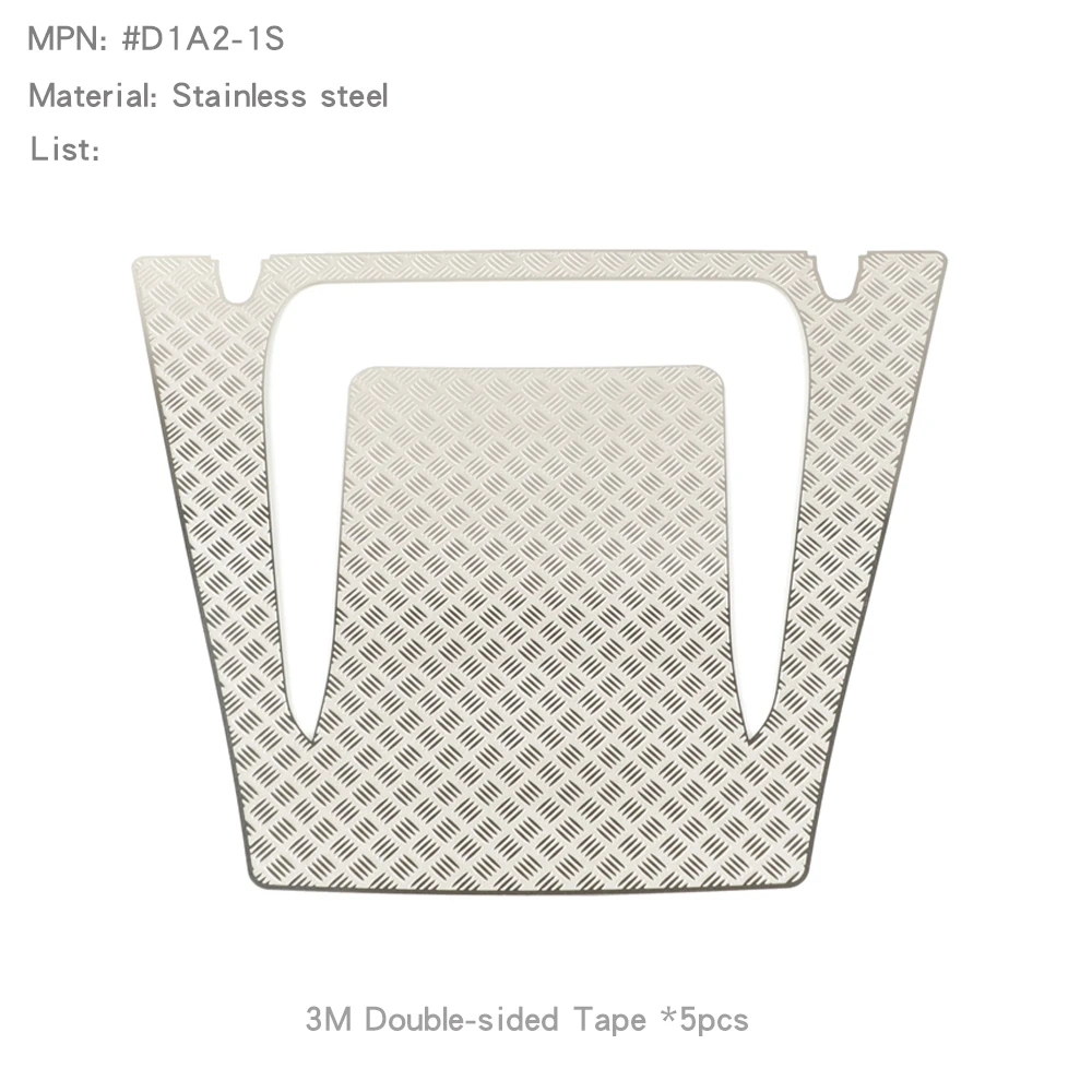 Stainless Steel Diamond Chequered Plates for RD110 RD90 RD130 Hood Upgrade - Image 6