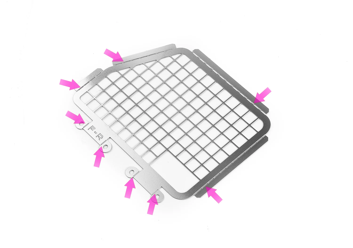 Stainless Steel Mesh Protection Window Net Rotatable for H8H Defender Body - Image 16