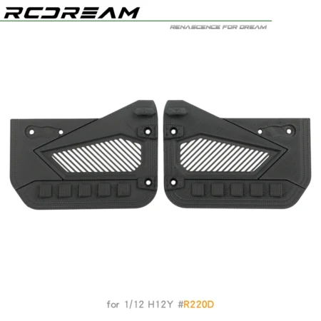 1/12 Armored Protective Door Plates Panels Car Shell Decoration for MJX H12Y