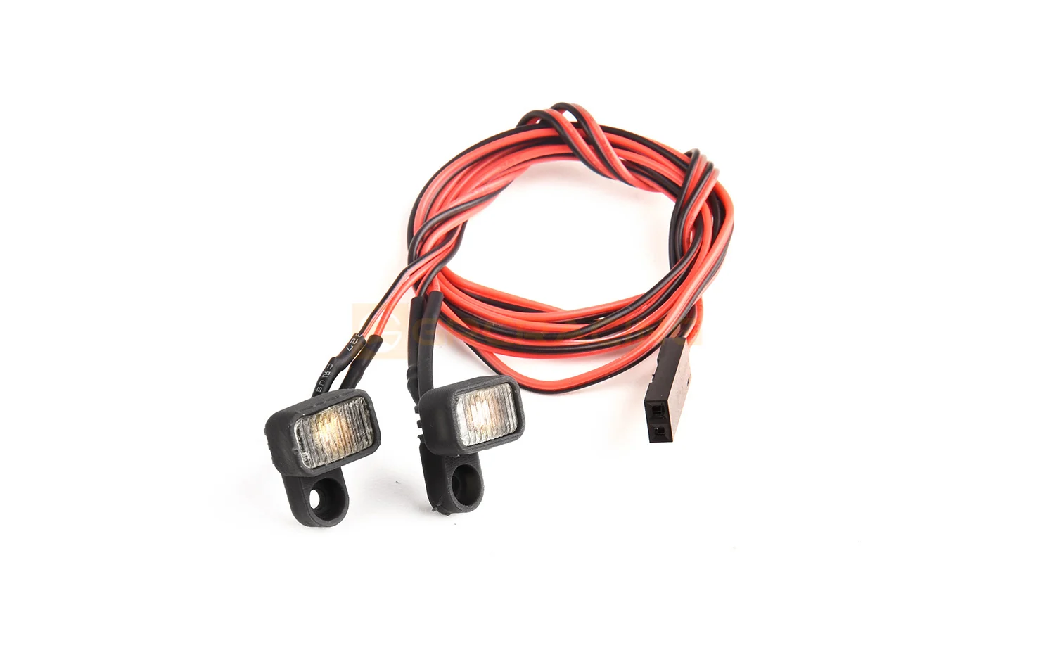 Front bumper square spotlight search lights for 1/18 1/24 RC crawler cars - Image 7