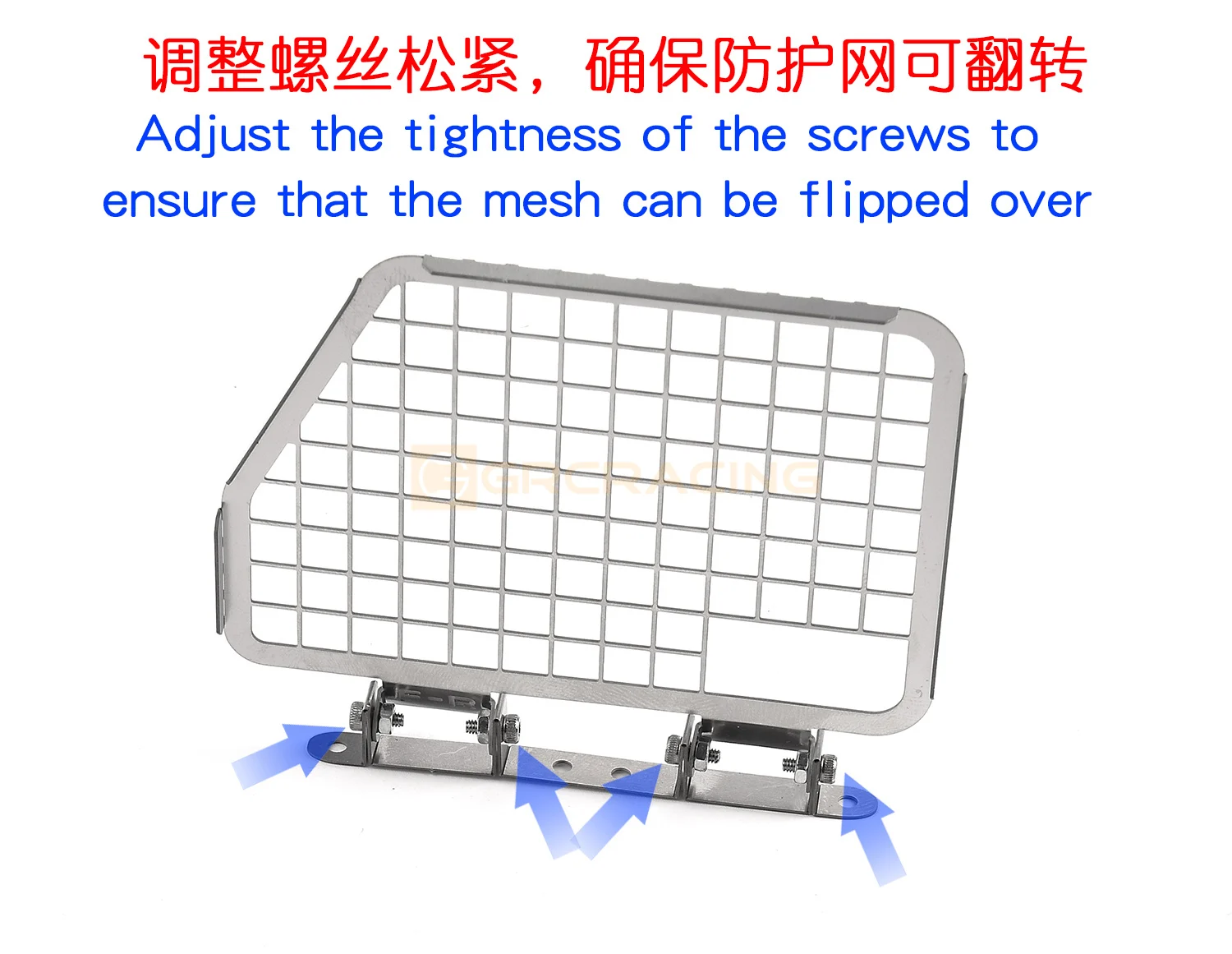 Stainless Steel Mesh Protection Window Net Rotatable for H8H Defender Body - Image 21