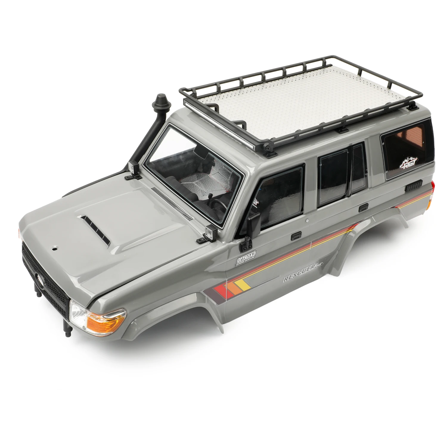 1/10 Chequered Plate Luggage Tray for RGT EX86190 Roof Rack Upgrade - Image 7