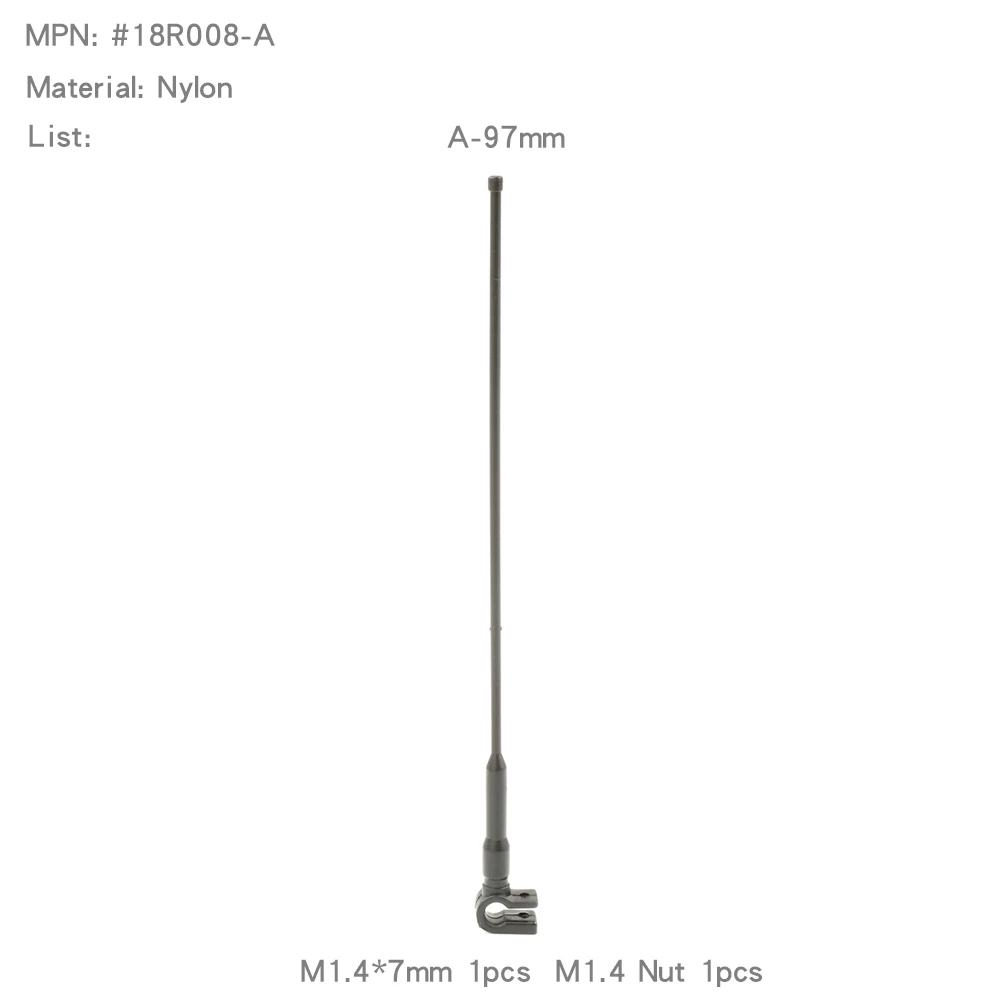 Simulated Antenna Aerial Decoration Signal Pole for RC Car Crawler TRX4m MN168 MN222 MN82 MN99s UD - Image 13