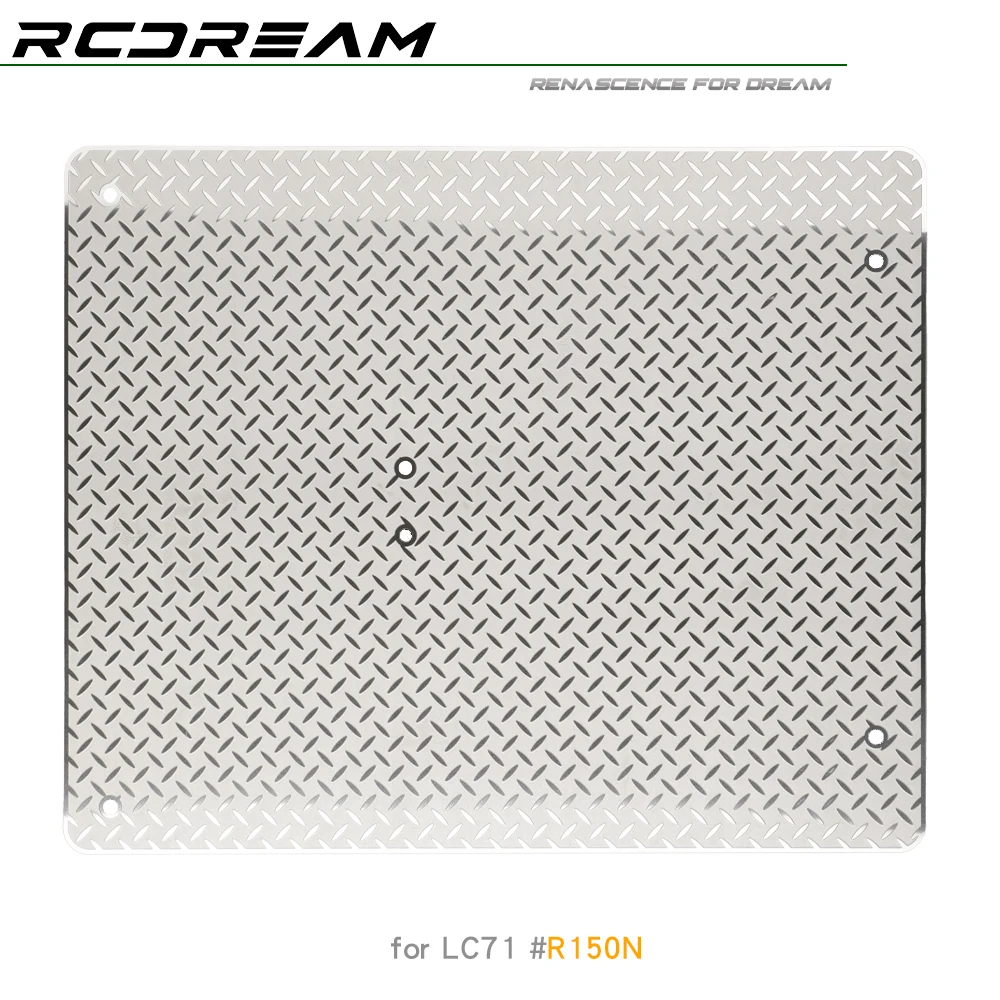 1/10 Base Mount Sheet Metal Chequered Plate for RGT EX86020 LC71 Roof Rack - Image 2