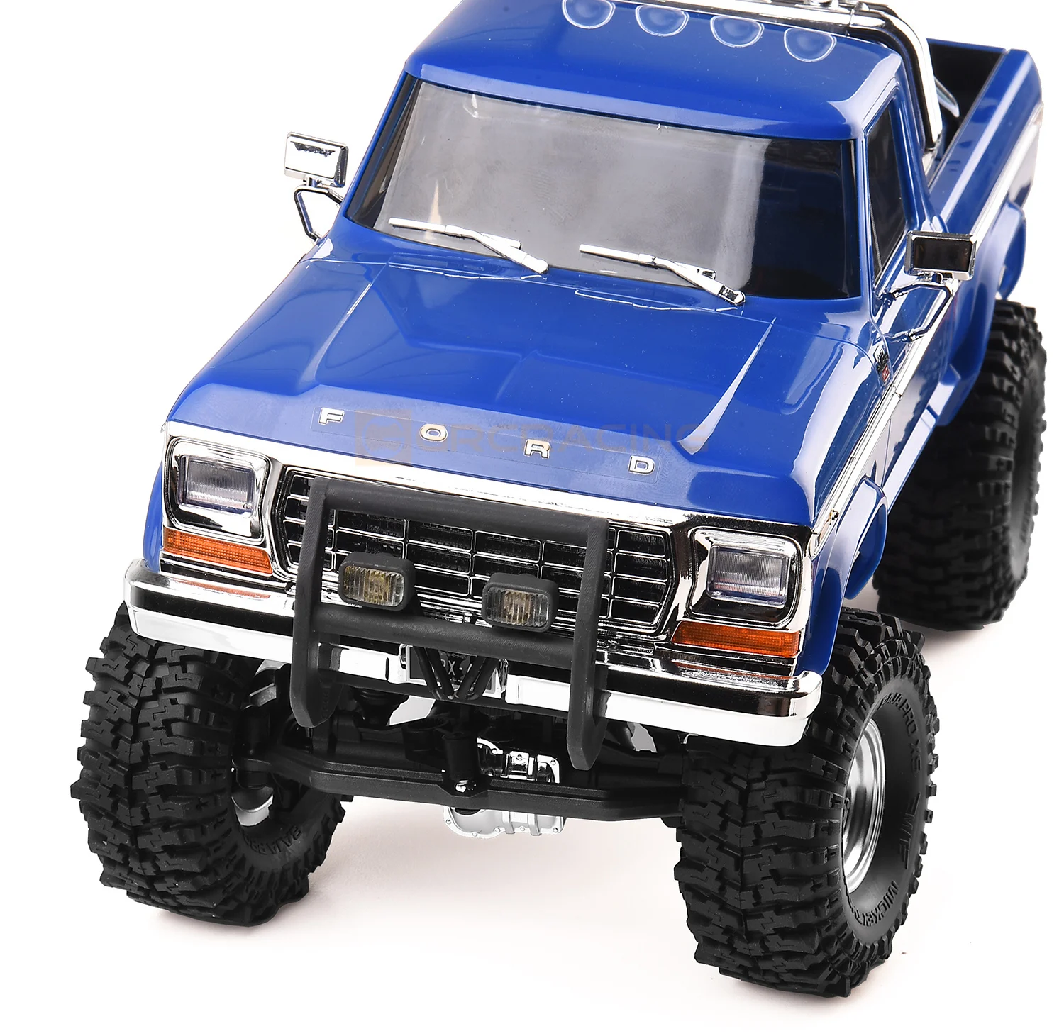 Front bumper square spotlight search lights for 1/18 1/24 RC crawler cars - Image 21