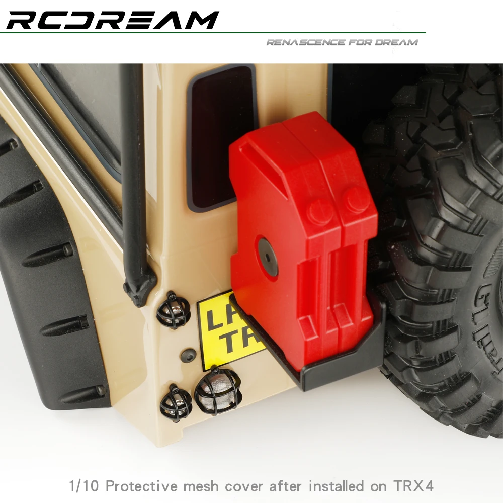 Tail Light Mesh Cover Protective Net for TRX4 D90 RD110 SCX10 MST Body Upgrade