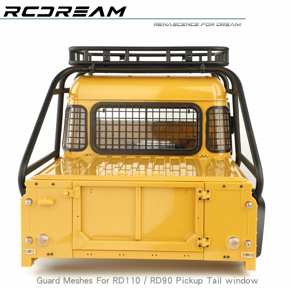 Mesh Protective Net for RD110 RD90 Pickup Tail Window Black - Image 2