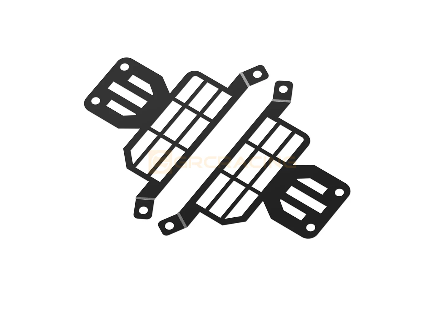 Stainless Steel Taillight Cover Mesh Grille Protection for TRX4M Bronco - Image 9