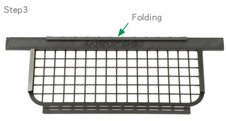 Mesh Protective Net for RD110 RD90 Pickup Tail Window Black - Image 9