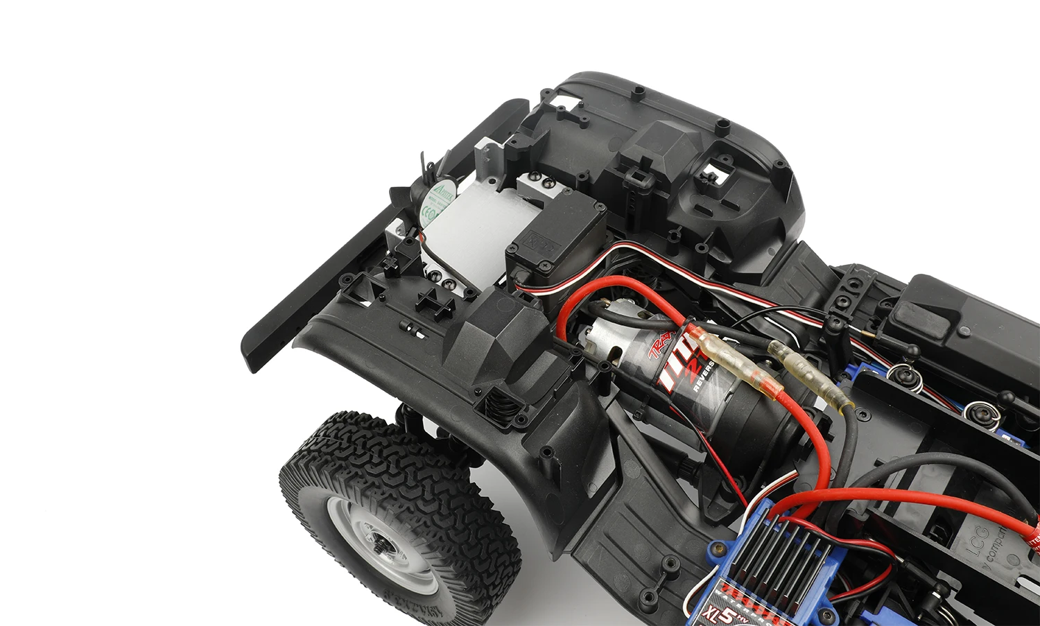 Front-mount ESC Fan Bracket Battery Plate for TRX4 313/324mm Chassis - Image 17