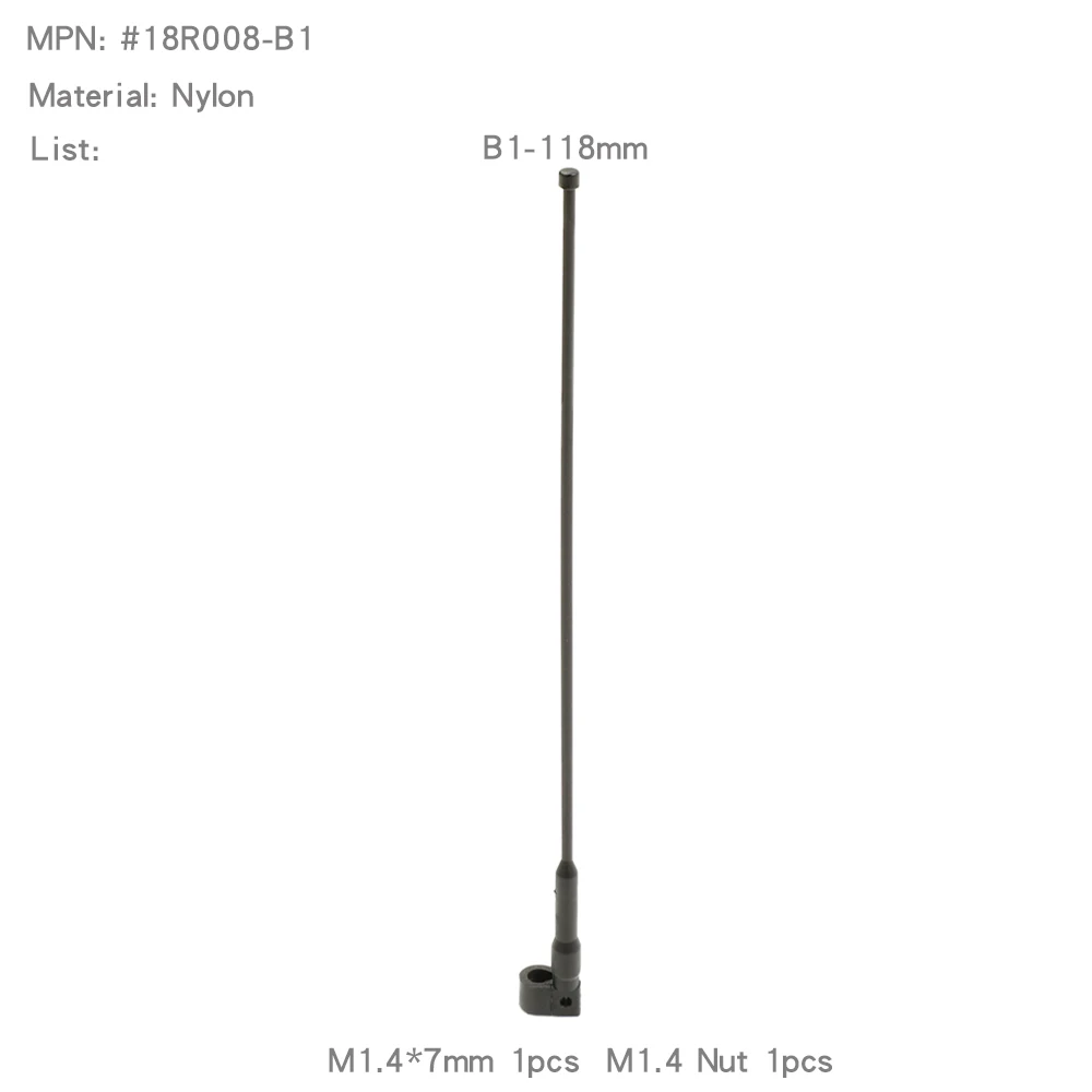 Simulated Antenna Aerial Decoration Signal Pole for RC Car Crawler TRX4m MN168 MN222 MN82 MN99s UD - Image 10