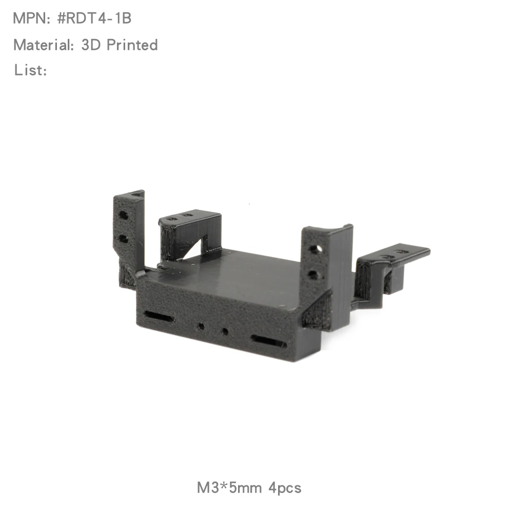 Front-mount ESC Fan Bracket Battery Plate for TRX4 313/324mm Chassis - Image 8