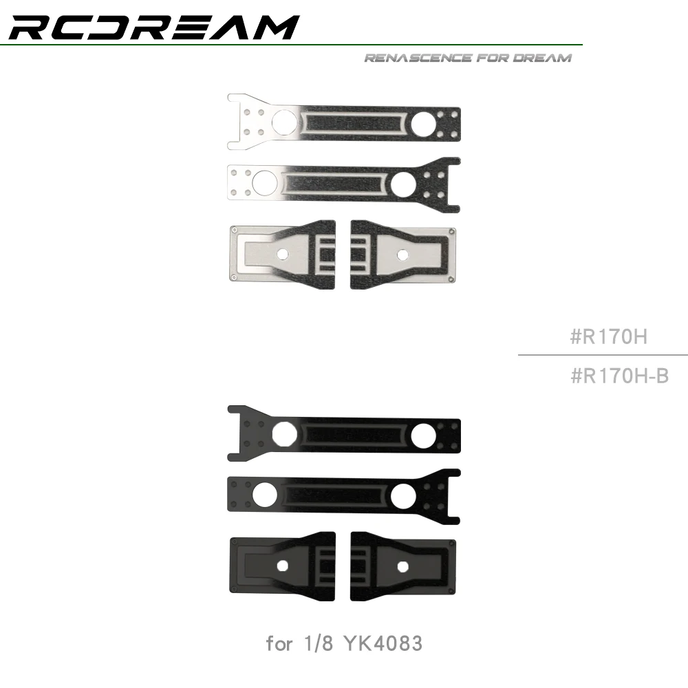 Stainless Steel Decorative Tailgate Hinge Upgrade Parts for YK4083