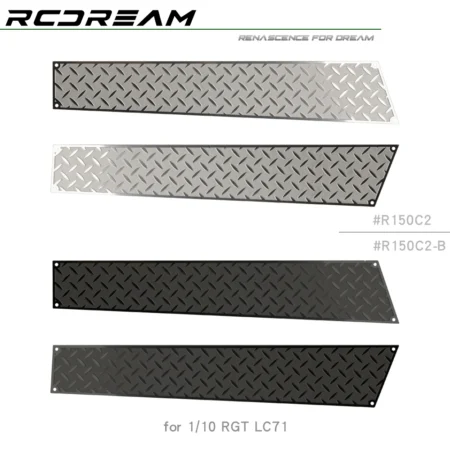 1/10 Stainless Steel Antiskid Chequered Plates for RGT LC71EX86020 Upgrade