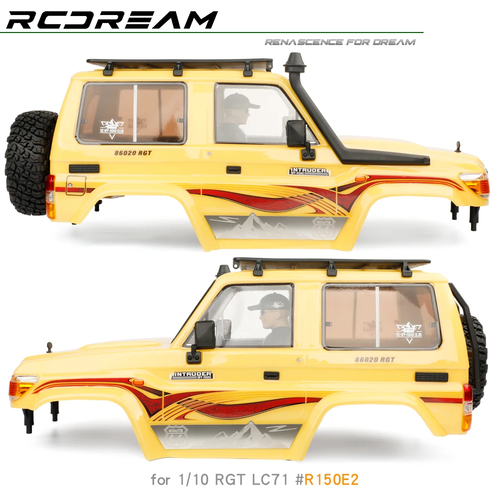 1/10 Side Skirt Metal Protection Sheets Stainless Steel Guard Plates for RGT LC71 - Image 5