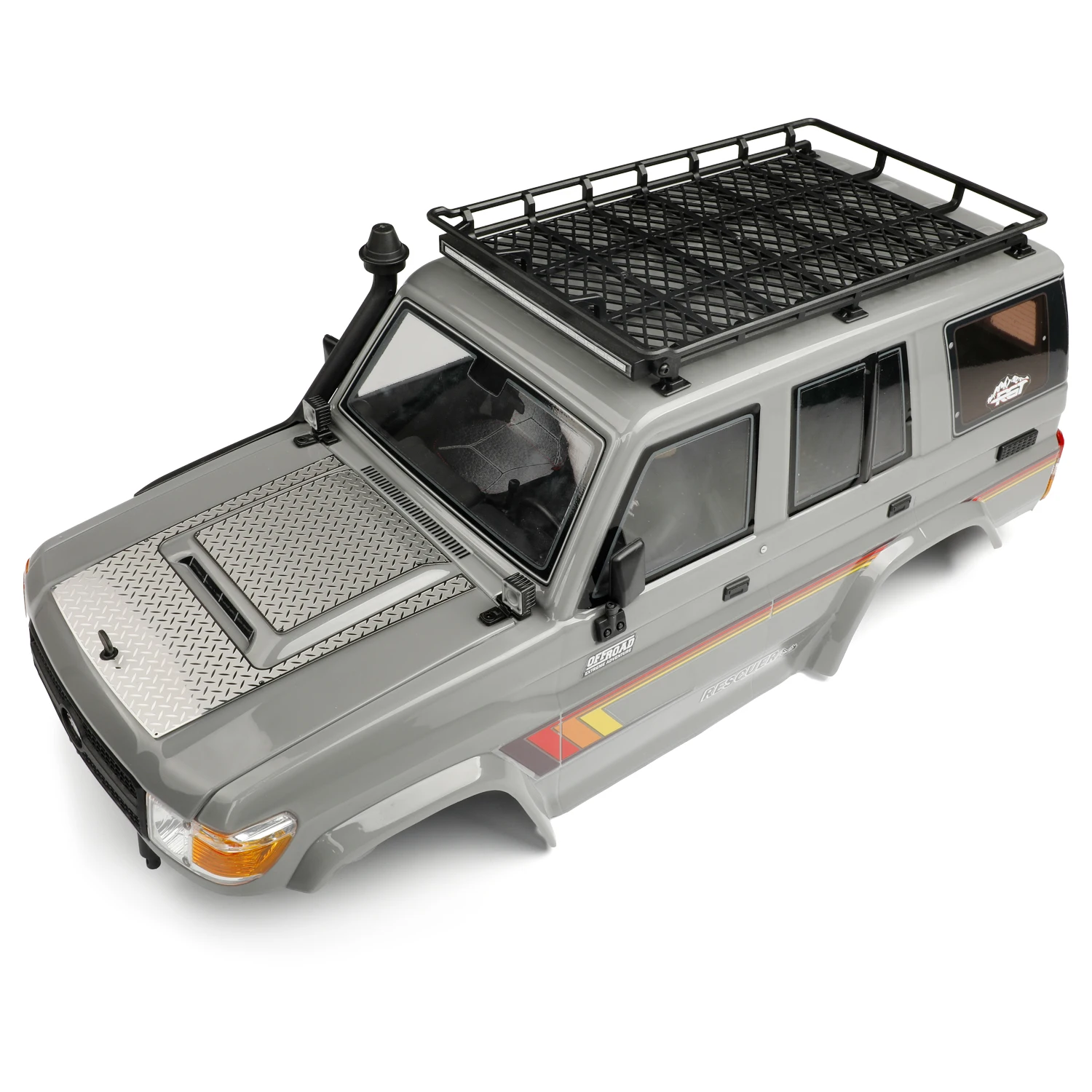 Stainless Steel Chequered Plate Skid Protective Sheet for RGT EX86190 LC76 - Image 8