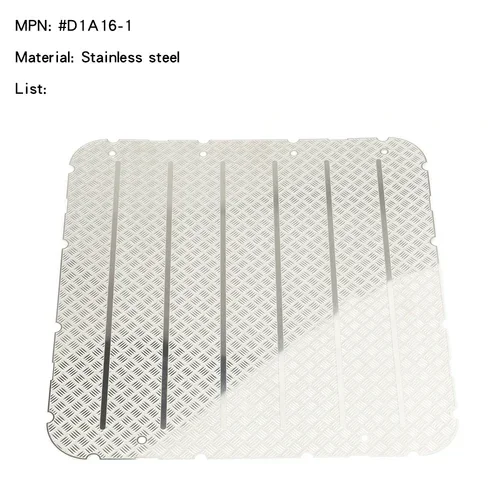 Stainless Steel Sheet Plate for Wild-defender RD110 Pickup 4D Roof Rack Upgrade - Image 5