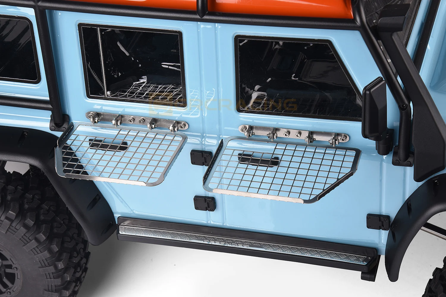 Stainless Steel Mesh Protection Window Net Rotatable for H8H Defender Body - Image 13