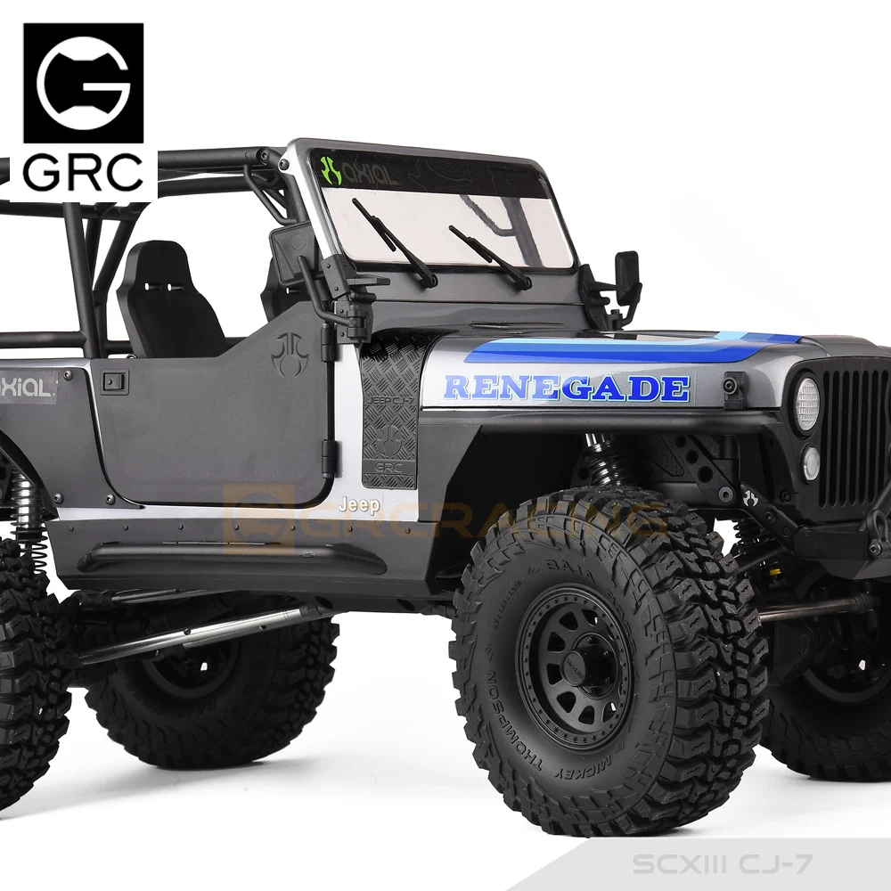 Hood Grille Stainless Steel Decorative Sheets for SCX10 III CJ-7 Upgrade Parts - Image 4