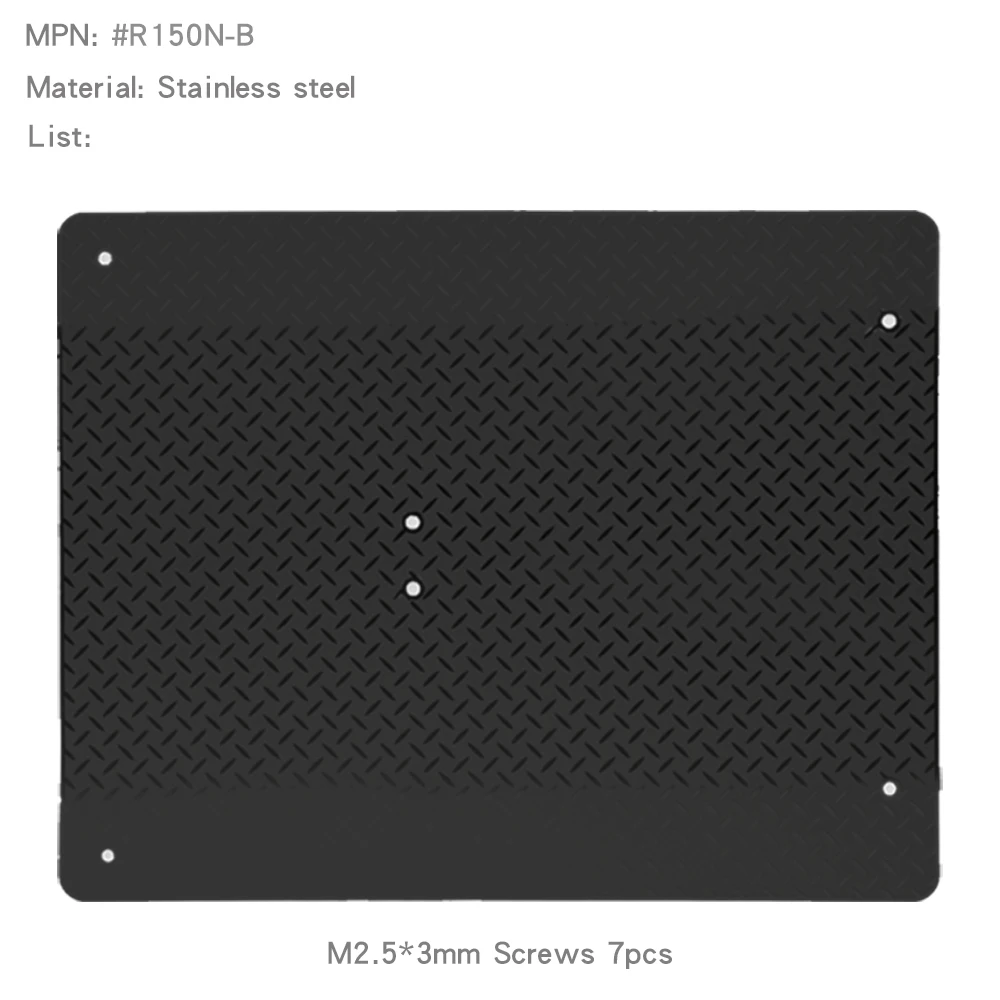 1/10 Base Mount Sheet Metal Chequered Plate for RGT EX86020 LC71 Roof Rack - Image 7