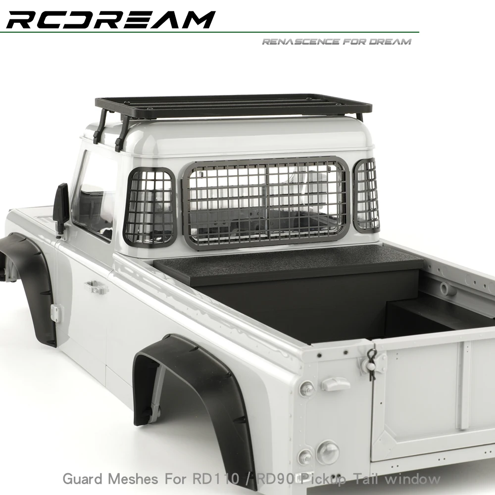 Mesh Protective Net for RD110 RD90 Pickup Tail Window Black - Image 4