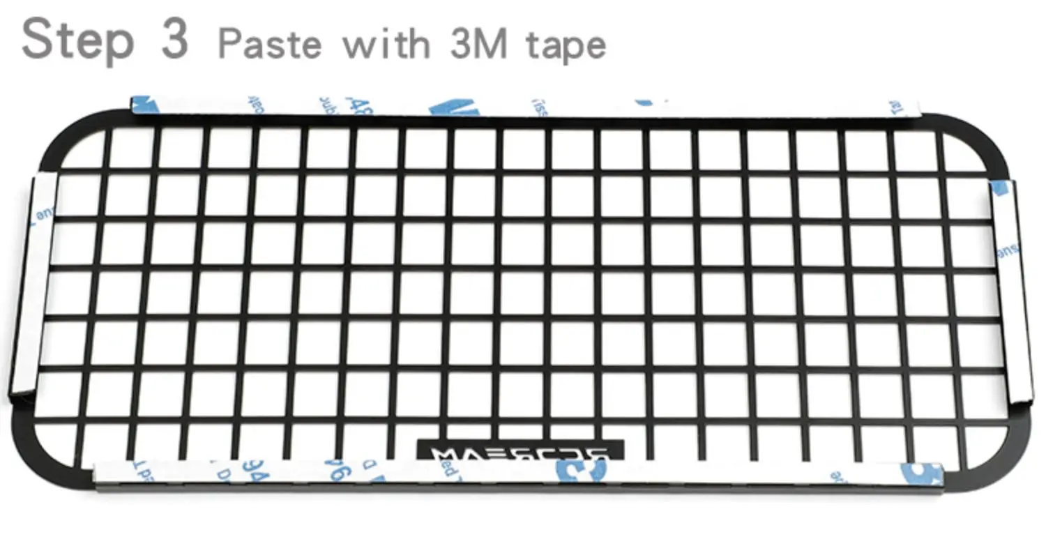 Side/Tail Window Guard Mesh Protection Net for TRX4 Defender RD110 RD90 - Image 9