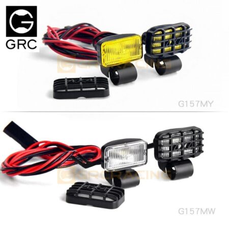 17mm Rectangular Spotlight Retro Simulation Off-road Searchlight Headlight