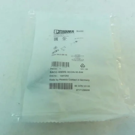 1PC NEW Phoenix Contact 1501252 Connector 3-Pos 4A 30VAC/DC