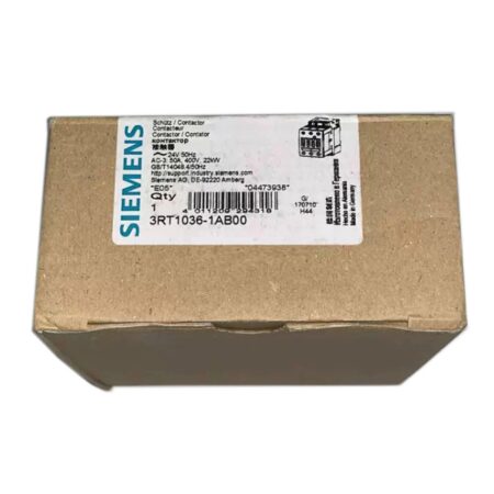 1PCS New SIEMENS Contactor 3RT1036-1AB00